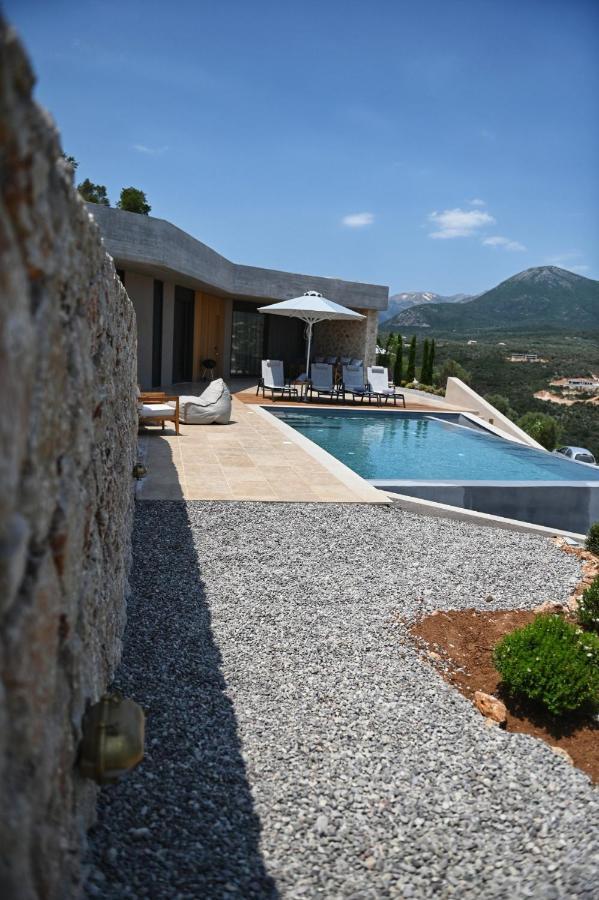 Blooms Of Sivota Bay - Luxury Villas With Private Heated Pool Bagian luar foto