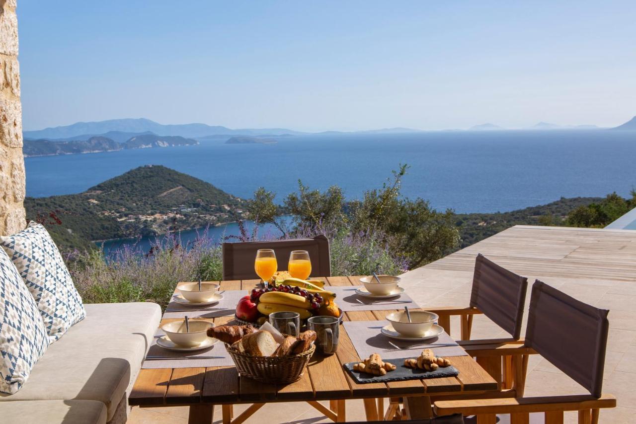 Blooms Of Sivota Bay - Luxury Villas With Private Heated Pool Bagian luar foto